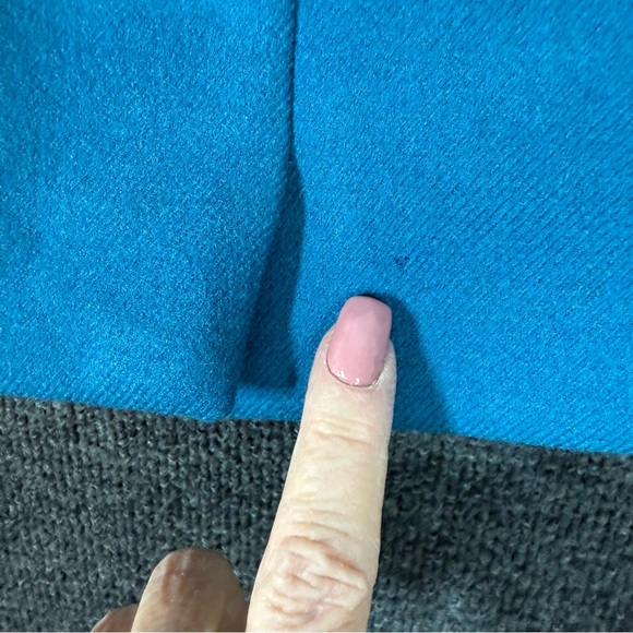 New J. Crew Blue Double Serge Wool Lined Back Zip No. 2 Pencil Skirt Size 0 - Picture 9 of 9